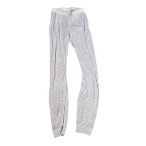 Patagonia light gray capilene base layer pants